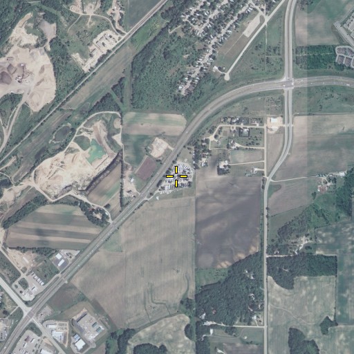 Aerial/Satellite Image of Mobile Manor, MN