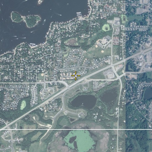 Aerial/Satellite Image of Fairview Ridgevalley Clinic, MN