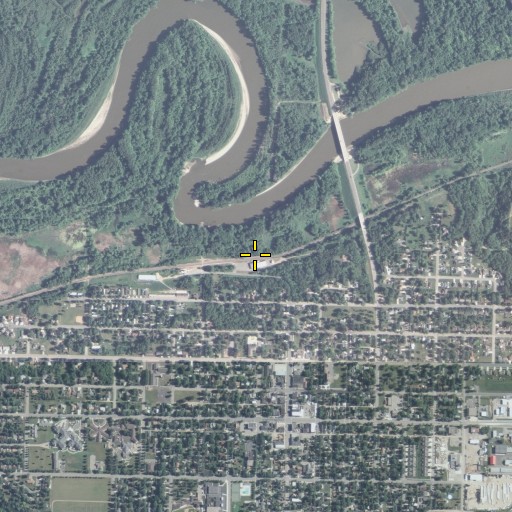 Aerial/Satellite Image of Belle Plaine, MN