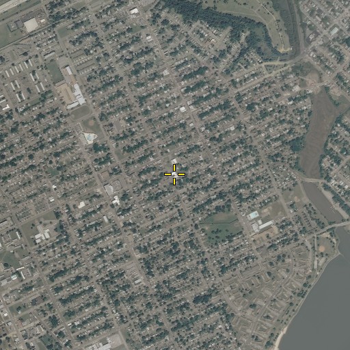 Aerial/Satellite Image of Wesley Grove United Church of Christ, VA