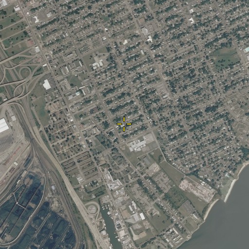 Aerial/Satellite Image of Mount Mariah Church, VA