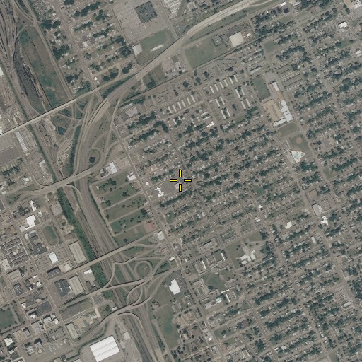 Aerial/Satellite Image of First Baptist Church of East End, VA