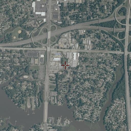 Aerial/Satellite Image of Riverside Baptist Church, VA