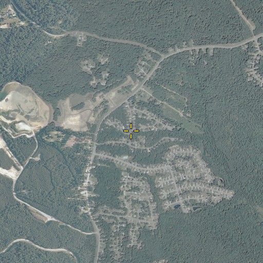 Aerial/Satellite Image of Fox Ridge, VA
