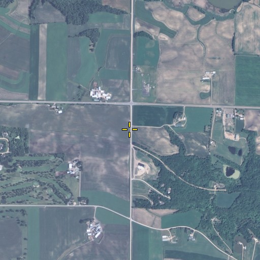 Aerial/Satellite Image of Dahlgren Railroad Station (historical), MN