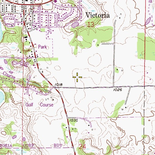 Topographic Map of Lakeview Clinic, MN