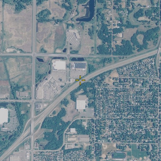 Aerial/Satellite Image of Eastside Park, MN