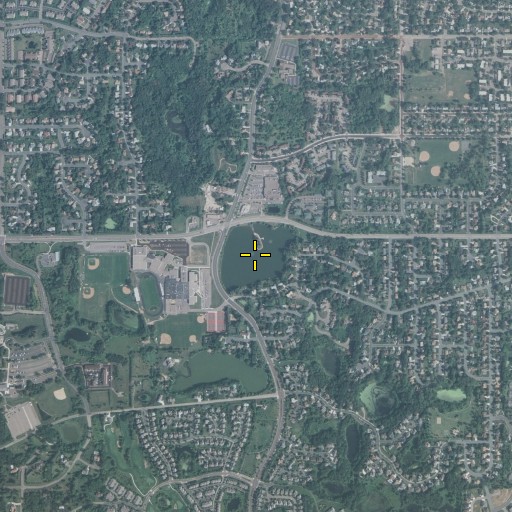 Aerial/Satellite Image of Simley Lake, MN