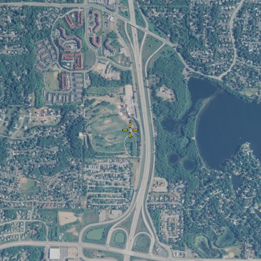 Aerial/Satellite Image of Buck Hill Ski Area, MN