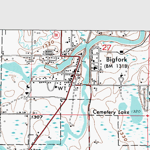 Topographic Map of Kingdom Hall of Jehovah's Witnesses, MN