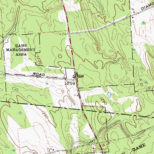 Topographic Map of School Number 7 (historical), NY