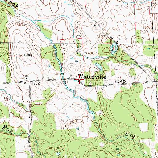Topographic Map of School Number 8 (historical), NY