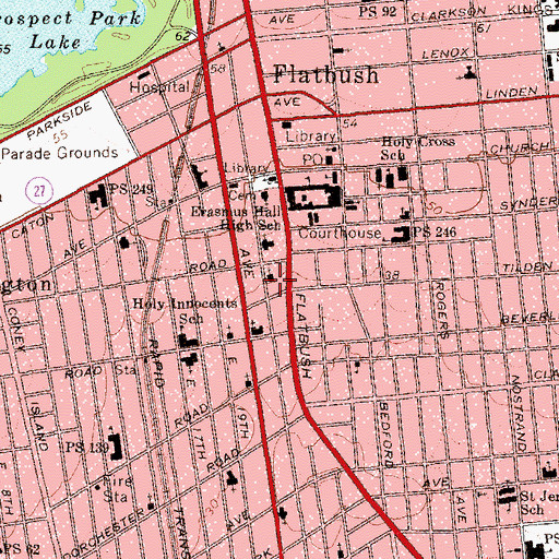 Topographic Map of Shaair Torah Community Center, NY