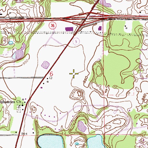 Topographic Map of Stillwater Area High School, MN