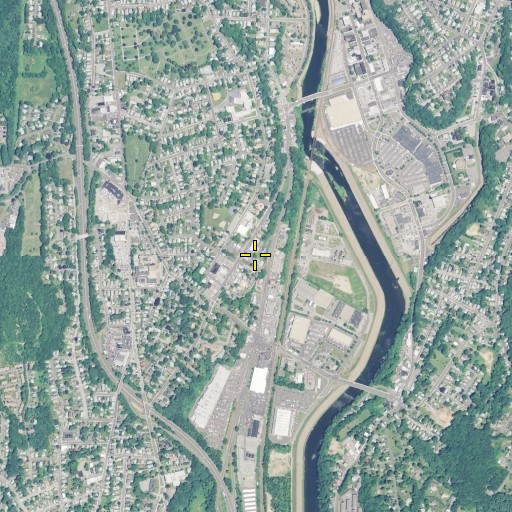 Aerial/Satellite Image of Pine School, CT