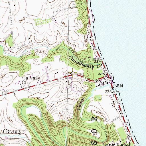 Topographic Map of Eastern York County Forest Fire Crew, PA