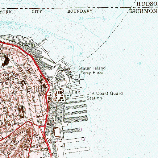 Topographic Map of Slip Number 8, NY