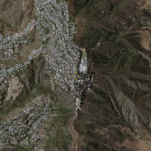Aerial/Satellite Image of Laguna Beach Fire Department Station 3, CA