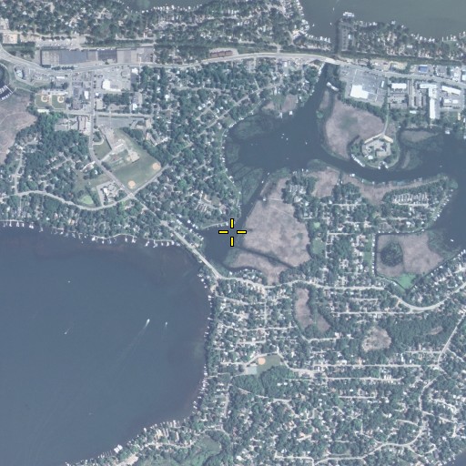 Aerial/Satellite Image of Emerald Lake, MN