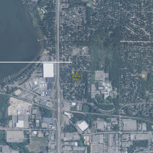 Aerial/Satellite Image of Lakeview Heights Park, MN