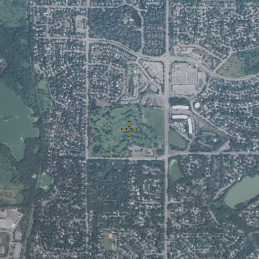Aerial/Satellite Image of Hyland Greens Golf Course, MN