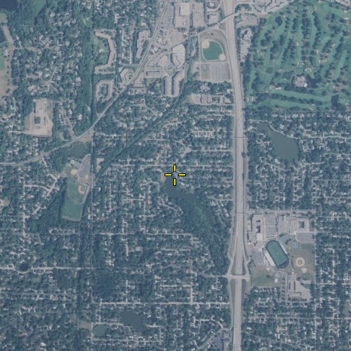 Aerial/Satellite Image of Melody Lake Park, MN