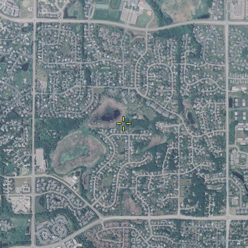Aerial/Satellite Image of Turtle Lake Park, MN
