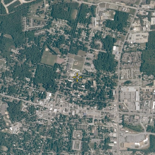 Aerial/Satellite Image of Estes Dining Hall, VA