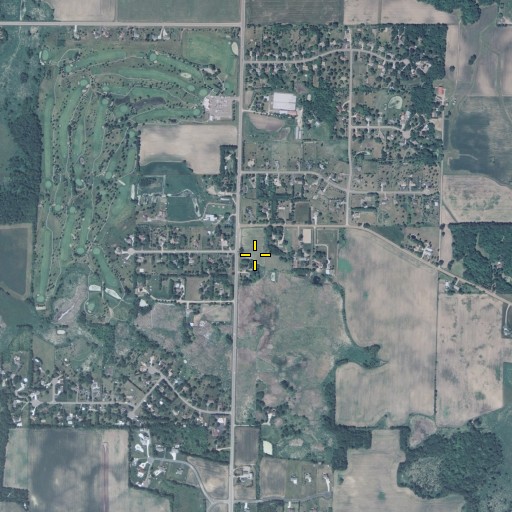 Aerial/Satellite Image of Hope Community Church, MN