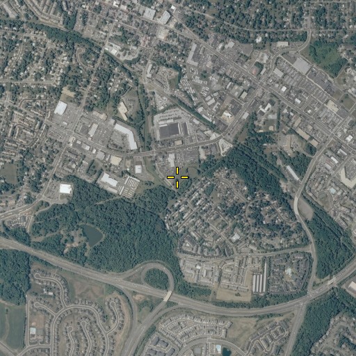 Aerial/Satellite Image of Brandon Park, VA