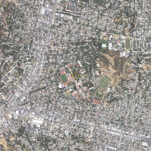 Aerial/Satellite Image of Samuelson Campus Pavilion, CA