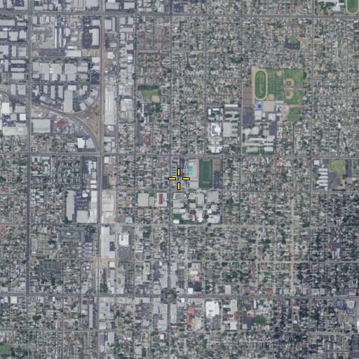 Aerial/Satellite Image of Fish Interfaith Center, CA