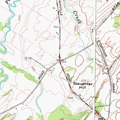 Topographic Map of School Number 6 (historical), NY