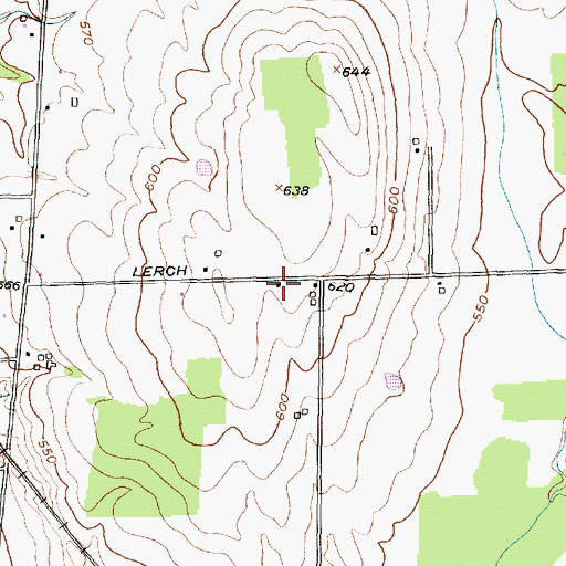 Topographic Map of School Number 13 (historical), NY