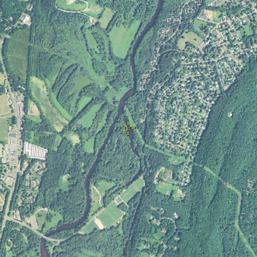 Aerial/Satellite Image of Saxton Brook, CT