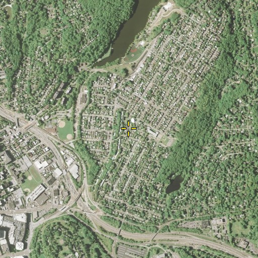 Aerial/Satellite Image of Saint Anthony's School, NY