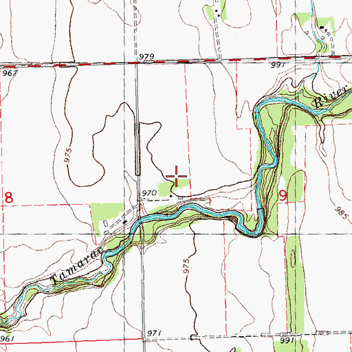 Topographic Map of Gratzek Post Office (historical), MN