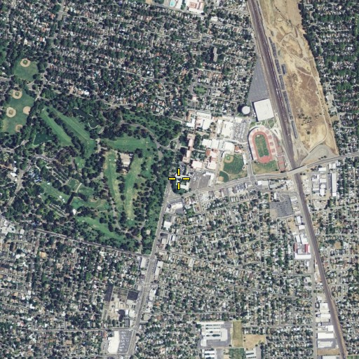Aerial/Satellite Image of Lillard Hall, CA