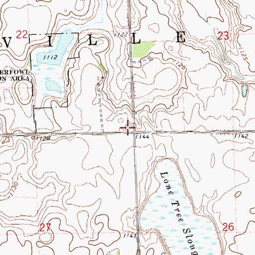 Topographic Map of School Number 37 (historical), MN