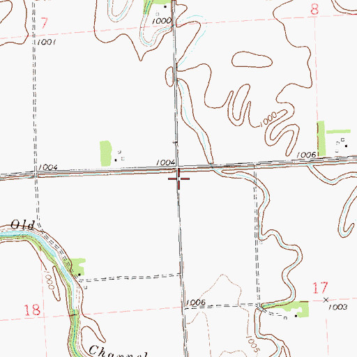 Topographic Map of School Number 14 (historical), MN
