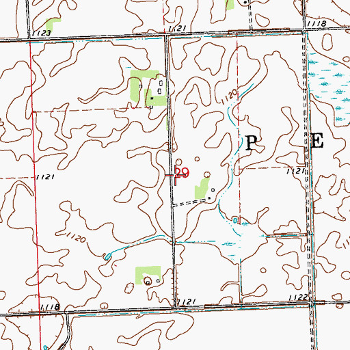 Topographic Map of School Number 59 (historical), MN