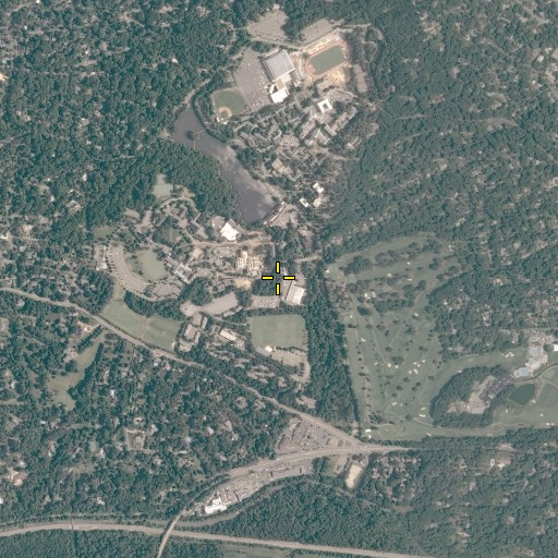 Aerial/Satellite Image of University Forest Apartments, VA