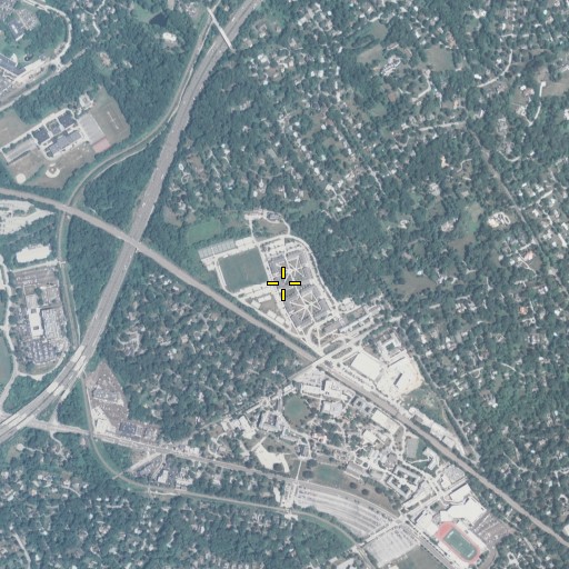Aerial/Satellite Image of Reverend Owen Raymond Jackson Hall, PA