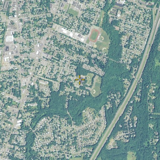 Aerial/Satellite Image of Ervin E Trask School, CT