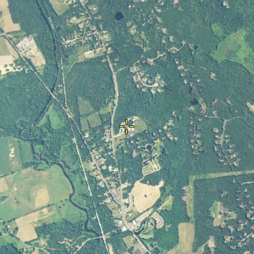 Aerial/Satellite Image of Annie E Vinton Elementary School, CT