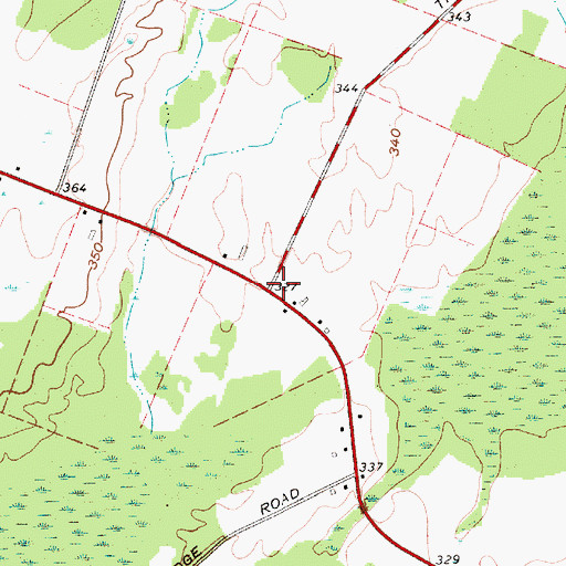 Topographic Map of School Number 18 (historical), NY