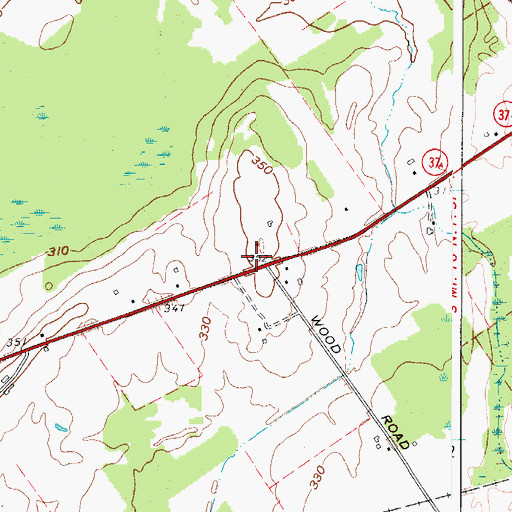Topographic Map of School Number 20 (historical), NY