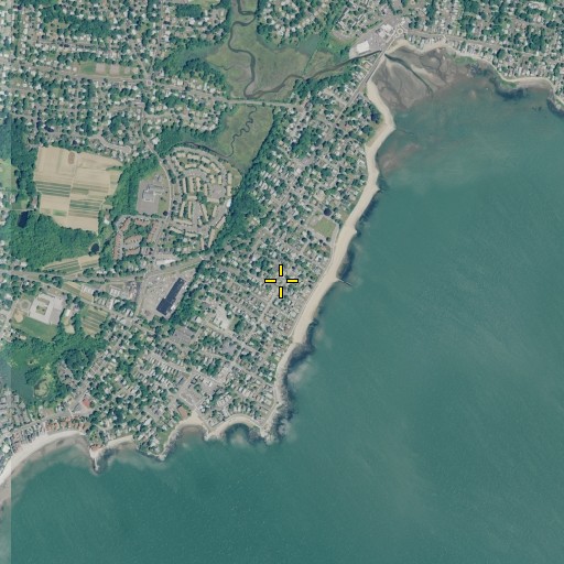 Aerial/Satellite Image of Woodmont, CT