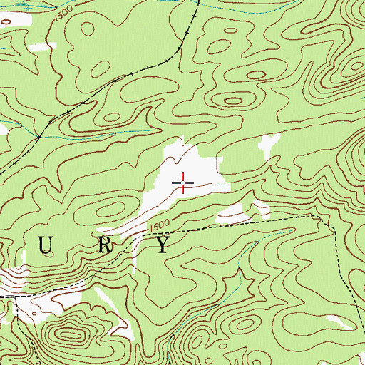 Topographic Map of Boardinghouse Clearing, NY