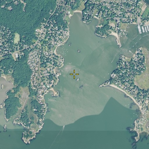 Aerial/Satellite Image of Big Mermaid, CT